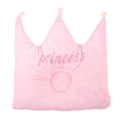 Almohada Antizabeza Plana Corona Rosada