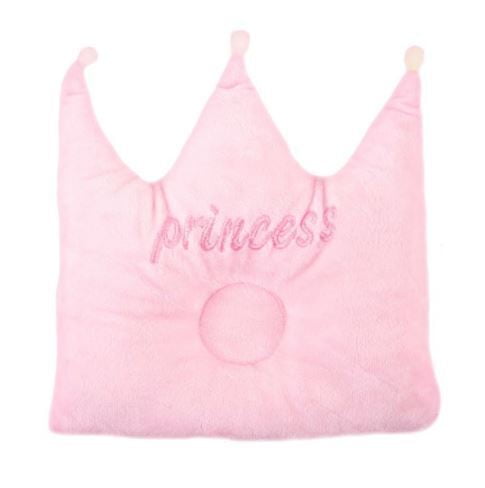 Almohada Antizabeza Plana Corona Rosada