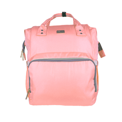Mochila Pañalera Palo Rosa