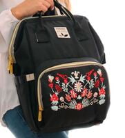 Mochila Pañalera Bordada