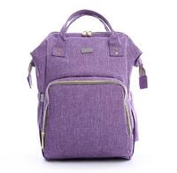 Mochila Pañalera Lila