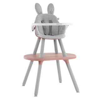 Silla de comer 2 en 1 Palo Rosa-Nuevo Modelo